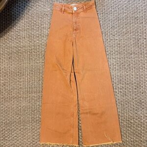 Zara, The Marine Straight jeans, Size 0